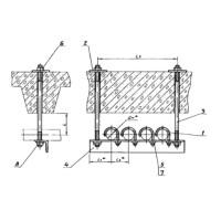 Подвеска для крепления трубопроводов АПЭ 1577.0-03 70 мм